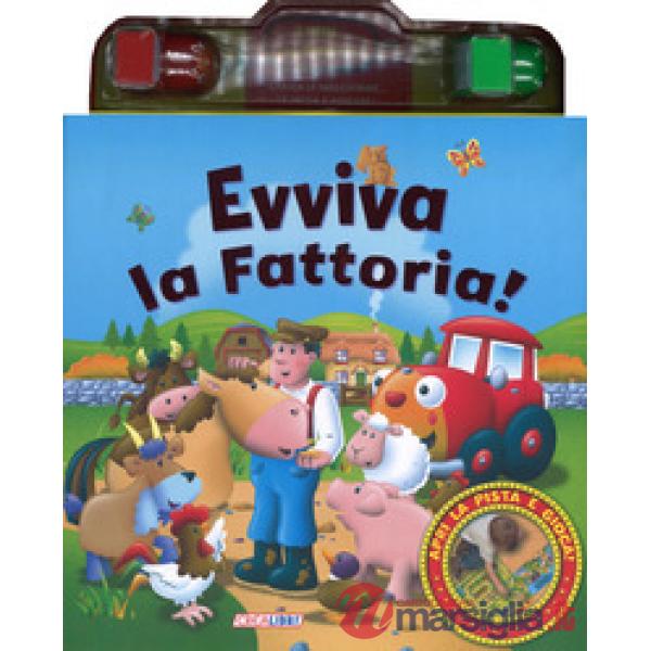 Evviva la fattoria! Libri... in pista! Ediz. a colori. Con gadget