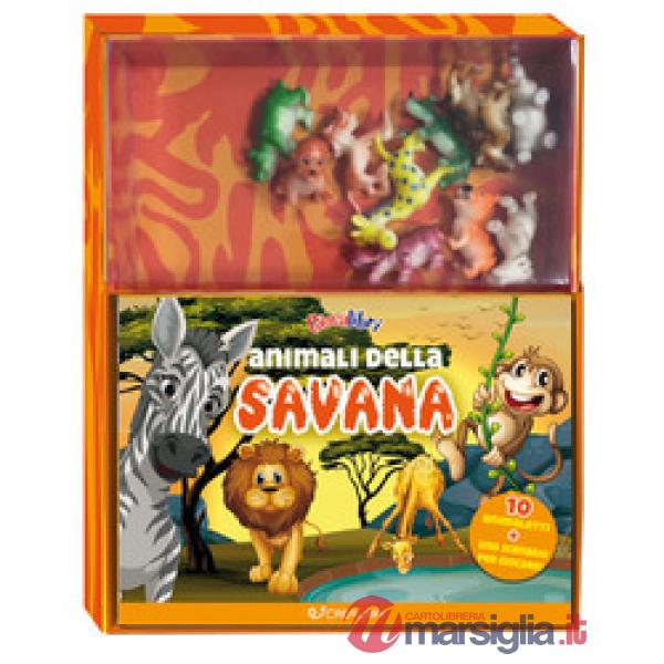 Animali della savana. Giocalibri. Ediz. a colori. Con gadget