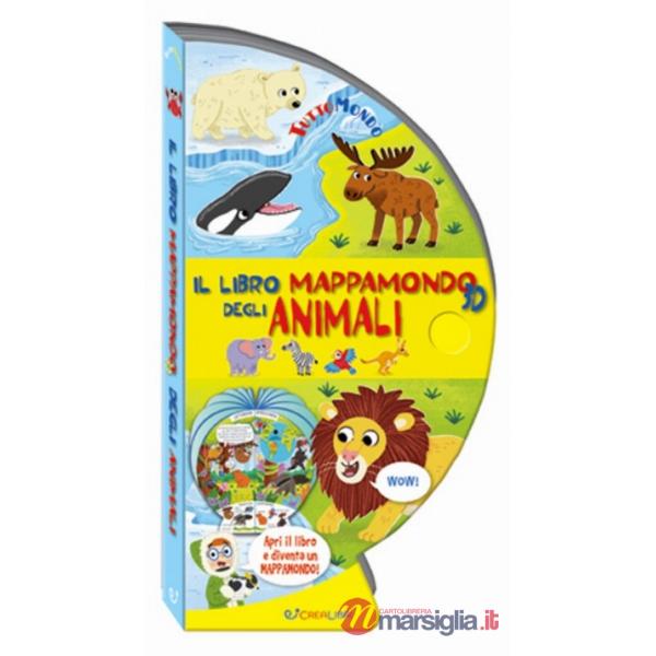 Libro mappamondo 3D degli animali. Tuttomondo. Ediz. a colori (Il)