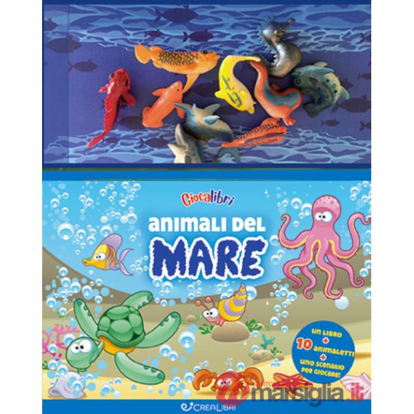 Animali del mare. Giocalibri. Ediz. a colori. Con 10 animaletti in plastica. Con Poster