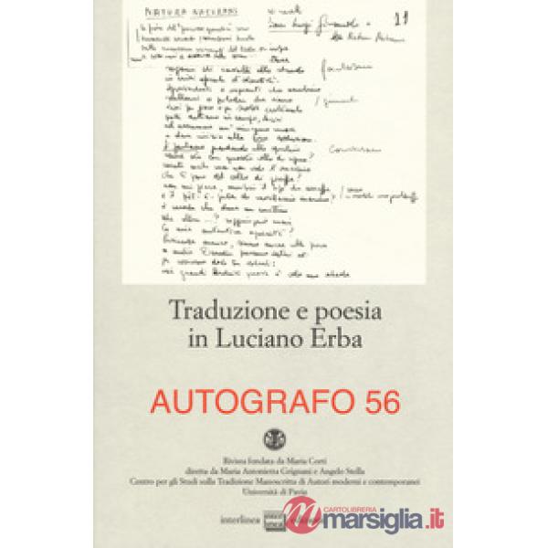 Traduzione e poesia in Luciano Erba