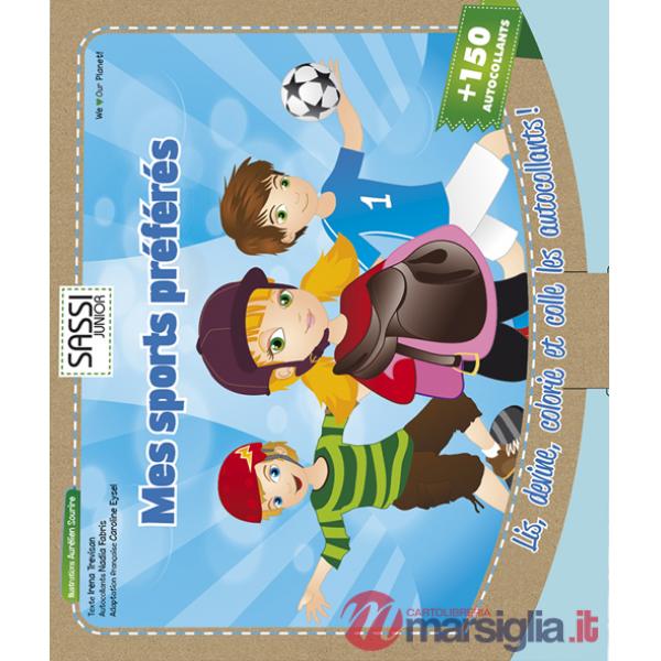 Mes sports préférés. Lis, devine, calorie et colle les autocollants! Ediz. illustrata. Con gadget