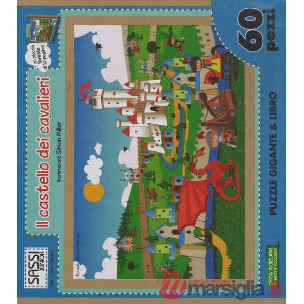 Castello dei cavalieri. Libro puzzle. Ediz. illustrata (Il)