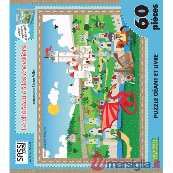 Chateau et les chevaliers. Libro puzzle. Ediz. illustrata (Le)