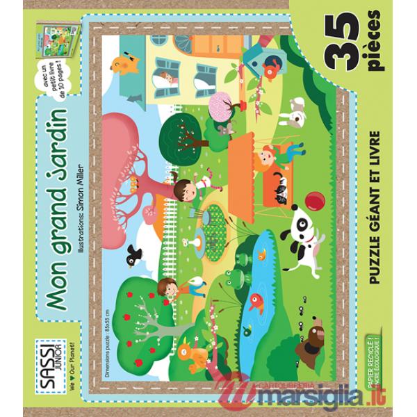 Mon grand jardin. Libro puzzle. Ediz. illustrata