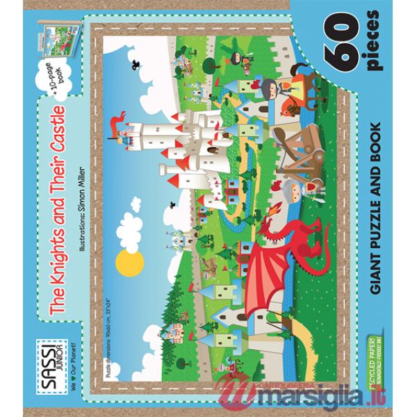 Knights and their castle. Libro puzzle. Ediz. illustrata. Con libro (The)