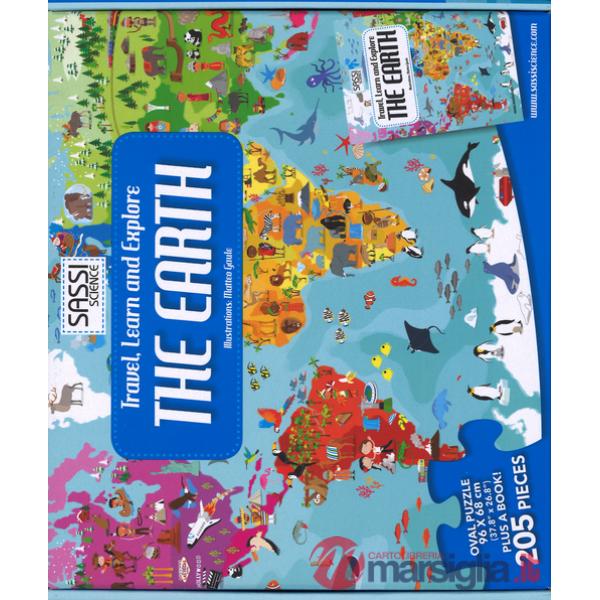 Earth. Travel, learn and explore. Ediz. illustrata. Con gadget (The)