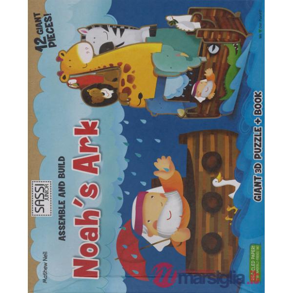 Noah's ark. Assemble and build. Libro puzzle. Ediz. illustrata
