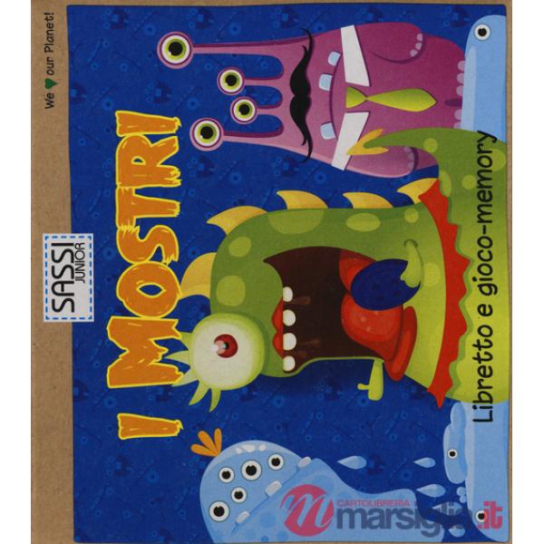 Mostri. Libretto e gioco-memory. Con gadget (I)