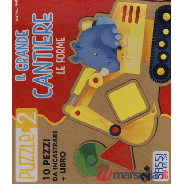 Forme. Il grande cantiere. Puzzle 2. Ediz. illustrata. Con libro (Le)