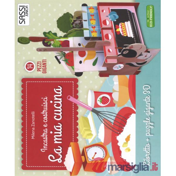 Mia cucina. Incastra e costruisci. Libro puzzle (La)