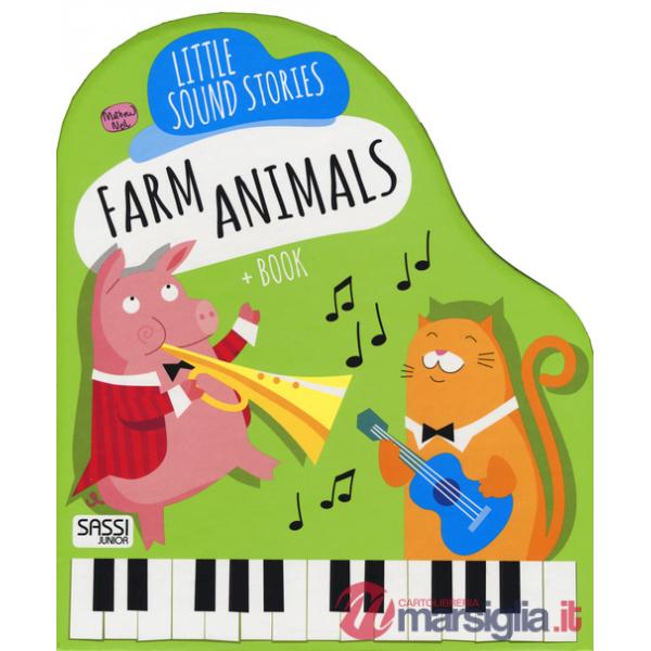 Farm animals. Little sound stories. Con gadget