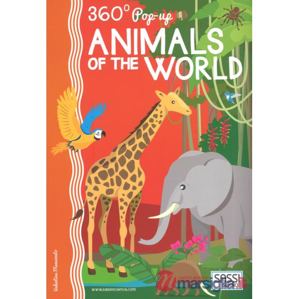 Animals of the world. Pop-up 360°. Ediz. a colori