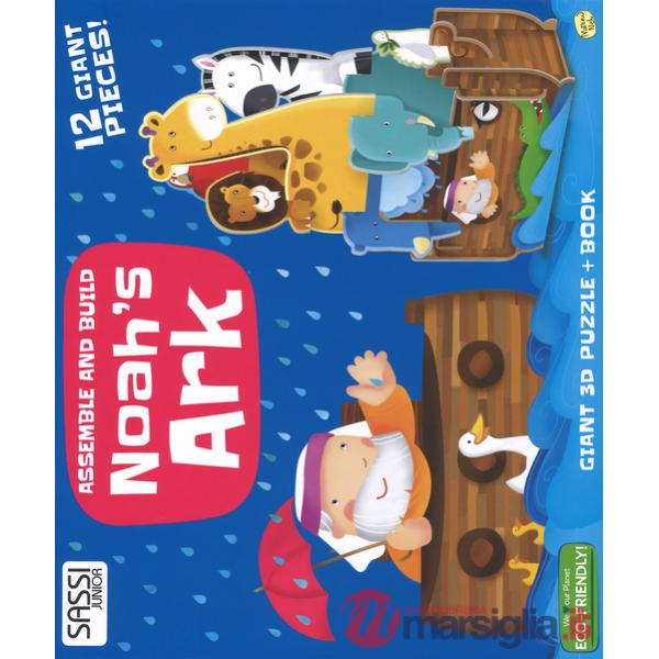 Noah's ark. Assemble and build. Libro puzzle. Ediz. illustrata