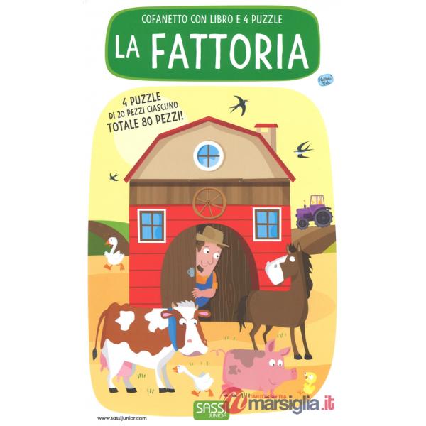Fattoria. Libro puzzle. Ediz. a colori. Con Giocattolo (La)