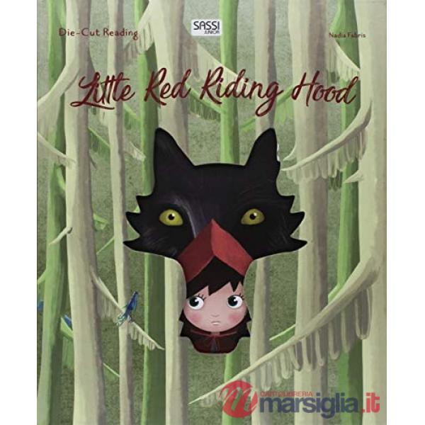 Little red riding hood. Die-cut reading