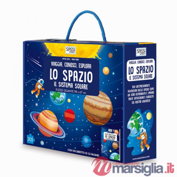 Spazio. Il sistema solare. Viaggia, conosci, esplora. Ediz. a colori. Con puzzle (Lo)