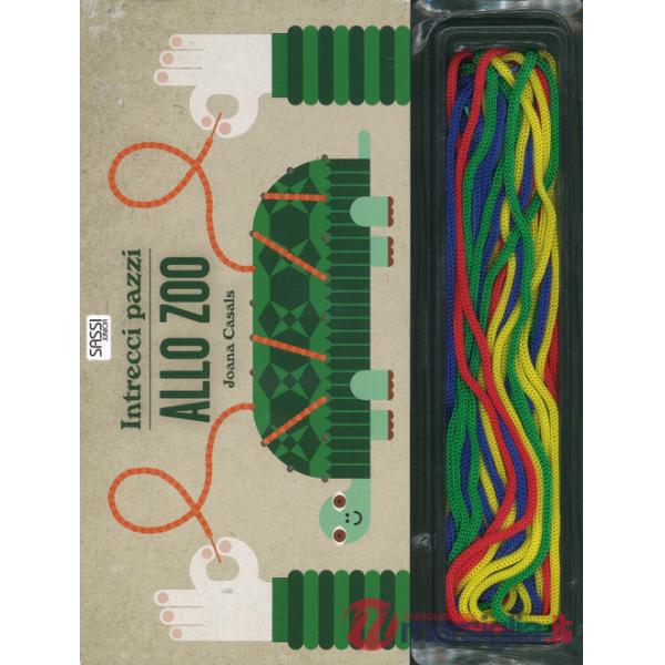 Allo zoo. Intrecci pazzi. Ediz. a colori. Con gadget