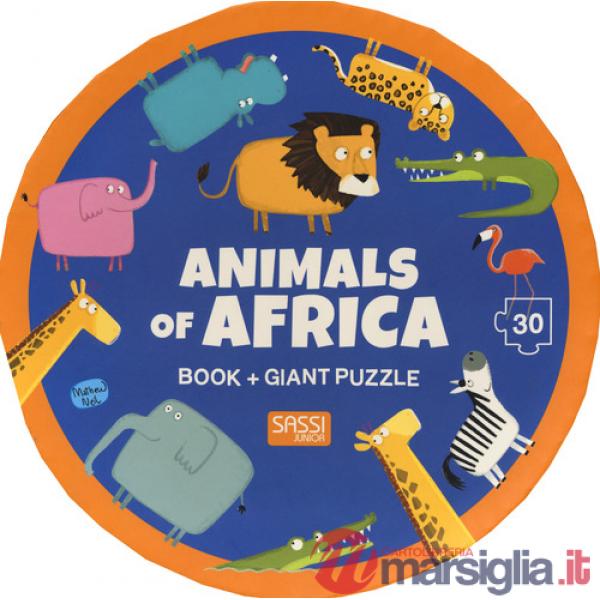 Animals of Africa. Ediz. a colori. Con puzzle