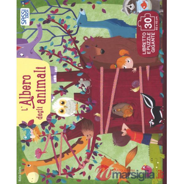 Albero degli animali. Ediz. a colori. Con puzzle (L')