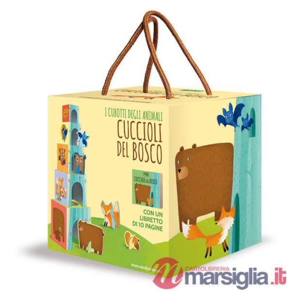 Cuccioli del bosco. I cubotti degli animali. Ediz. a colori. Con gadget