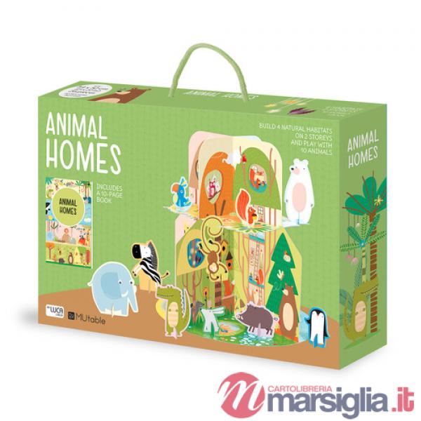 Animal houses. Ediz. a colori. Con Gioco