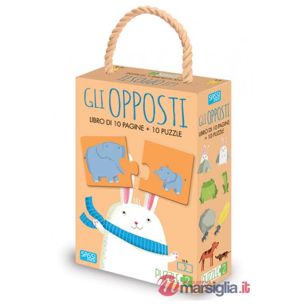 Opposti. Puzzle 2. Ediz. a colori. Con puzzle (Gli)