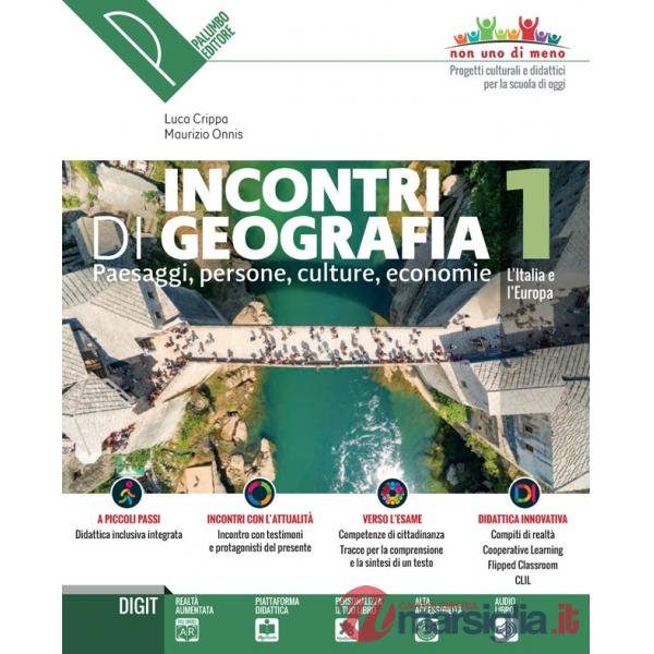 INCONTRI DI GEOGRAFIA 1 + DVD 1