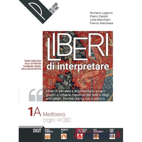 LIBERI DI INTERPRETARE VOL. 1A/B + SCRITTURA + ANTOLOGIA DELLA COMMEDI