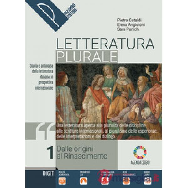 LETTERATURA PLURALE VOL. 1 + LIBERI DI SCRIVERE + ANTOL. DELLA COMMEDI