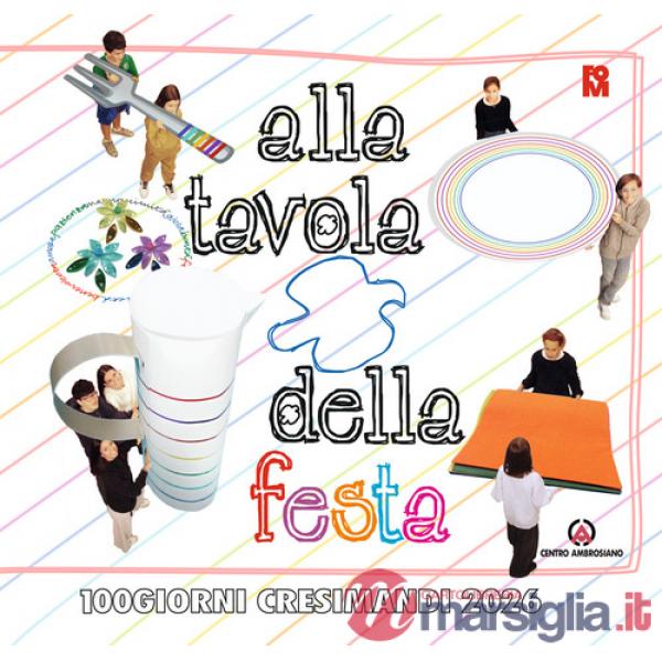 Alla tavola della festa. 100 giorni cresimandi 2026
