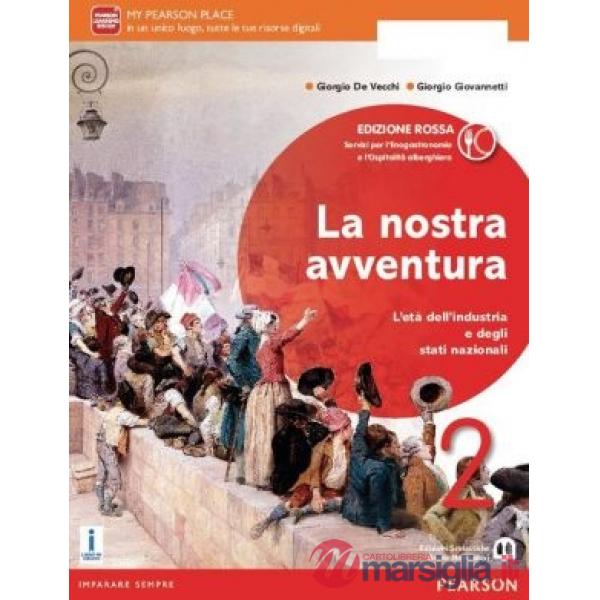 NOSTRA AVVENTURA 2 ROSSA VOL + MAPPE IMMAGINI + ITE + DIDA