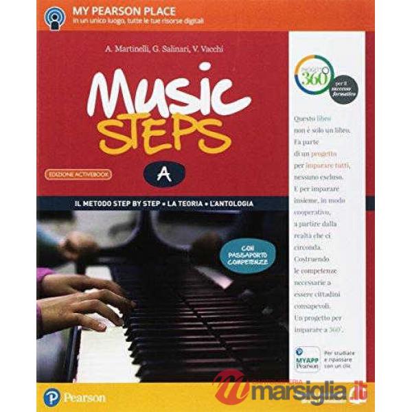 MUSIC STEPS ED. AB VOLA + VOLB + SEFACCIOMUSICAIMPARO + CANZONIERE