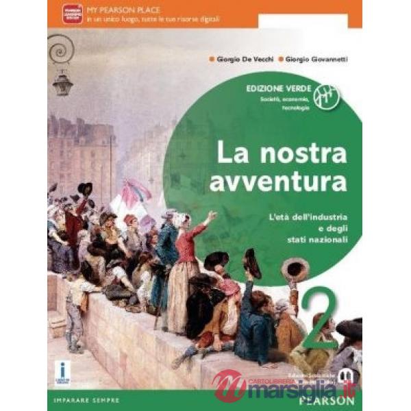 NOSTRA AVVENTURA 2 VERDE VOL + MAPPE IMMAGINI + ITE + DIDA