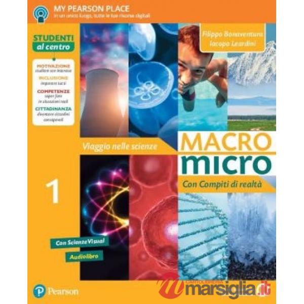 MACROMICRO. COMPITI REALTA 1 VOL + SCIENZEVISUAL + COMPITIREALTA