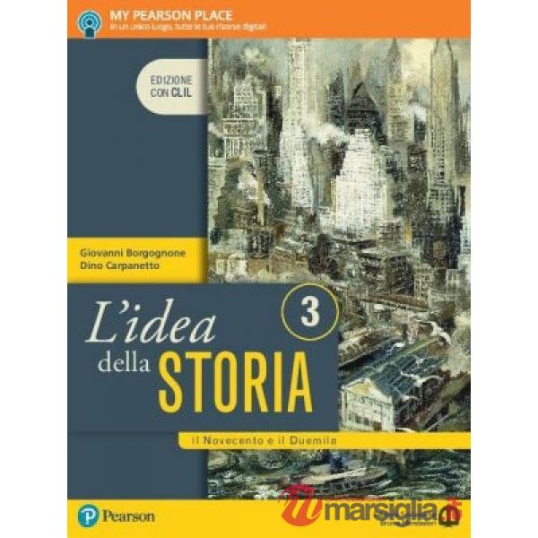 IDEA STORIA 3 ED. CLIL VOL3 + HISTORYENG3 + ITE + DIDASTOREPP. 864