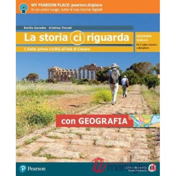 STORIA CI RIGUARDA 1 CON GEO ED. GIALLA VOL + ATAVOLAVIAGGIO
