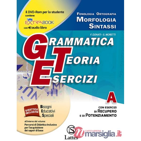 GRAMMATICA TEORIA ESERCIZI VOL. A CON DVD-ROM, PROVE D'INGRESSO