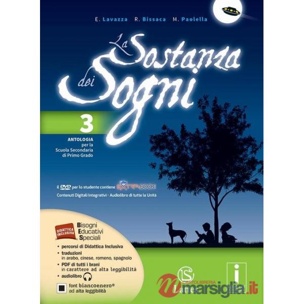 LA SOSTANZA DEI SOGNI 3 + DVD ROM + PERCORSI DEL 900 + COMPETENZE 3