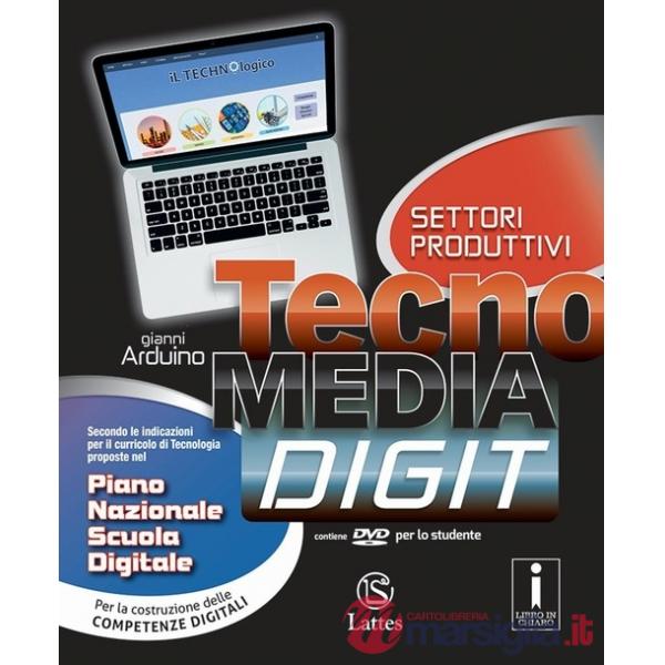 TECNOMEDIA DIGIT SETT. PROD. CON DVD - ROM + TAV. ILLUSTRATE + PREPARO