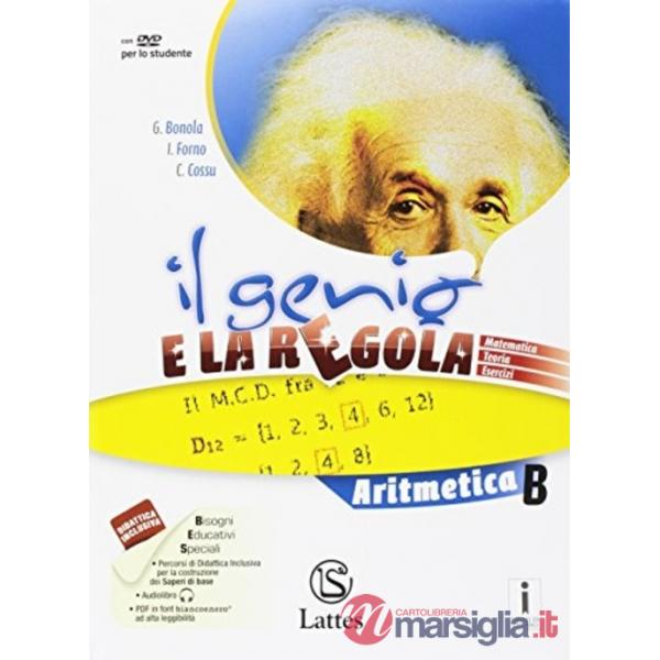 IL GENIO E LA REGOLA ARITMETICA B + DVD + MI PREPARO X L'INTERROGAZ