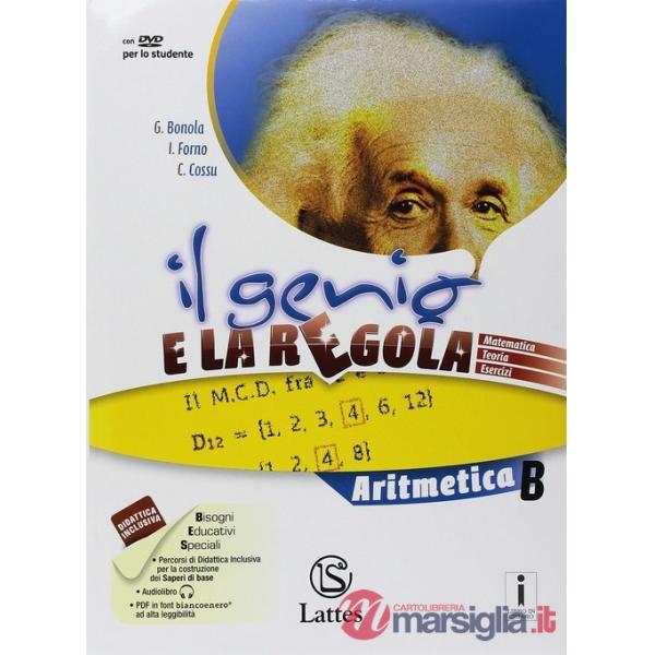 IL GENIO E LA REGOLA ARITMETICA B + DVD + MI PREPARO X L'INTERROGAZION