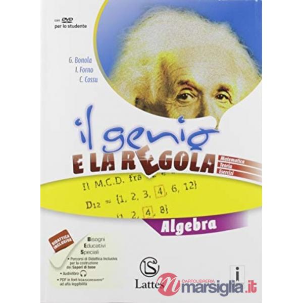 IL GENIO E LA REGOLA ALGEBRA + DVD + MI PREPARO X L'INTERROGAZIONE