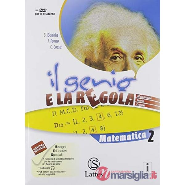 IL GENIO E LA REGOLA MATEMATICA 2 + DVD + MI PREPARO X L'INTERROGAZION