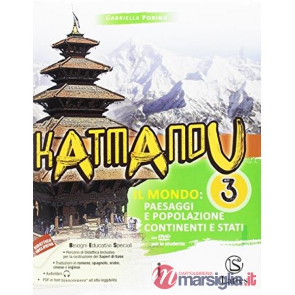 KATMANDU VOL. 3 + DVD + ATLANTE + TAVOLE + MI PREPARO X L'INTERROGAZIO