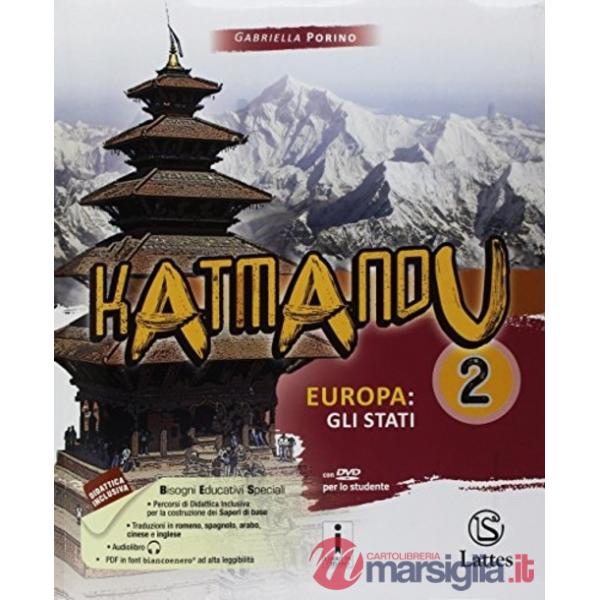 KATMANDU 2 CON DVD-ROM E ATLANTE 2 + MI PREPARO PER L'INTERROGAZIONE 2