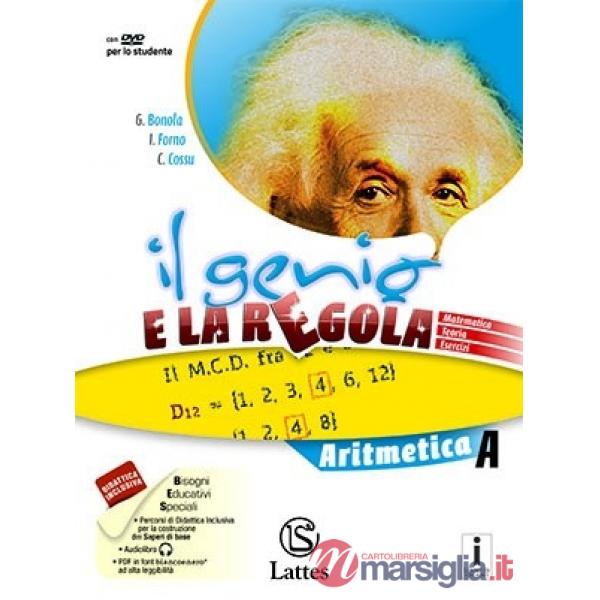GENIO E LA REGOLA (IL) ARITMETICA A MI PREP. PER INT. + QUADERNO