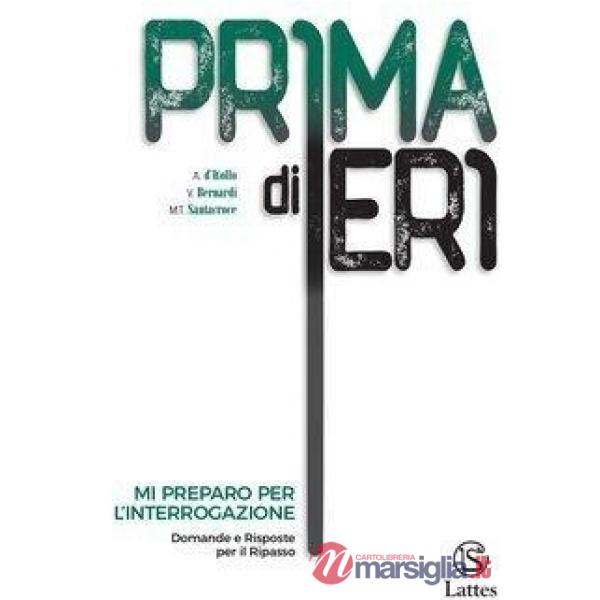 PRIMA DI IERI CON ATL. + TAV. + PREP. INT. (LE)