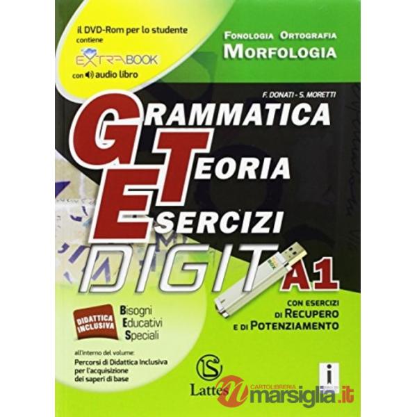 GRAMMATICA TEORIA ESERCIZI DIGIT A1 + A2 + B + 2CD + FASC.