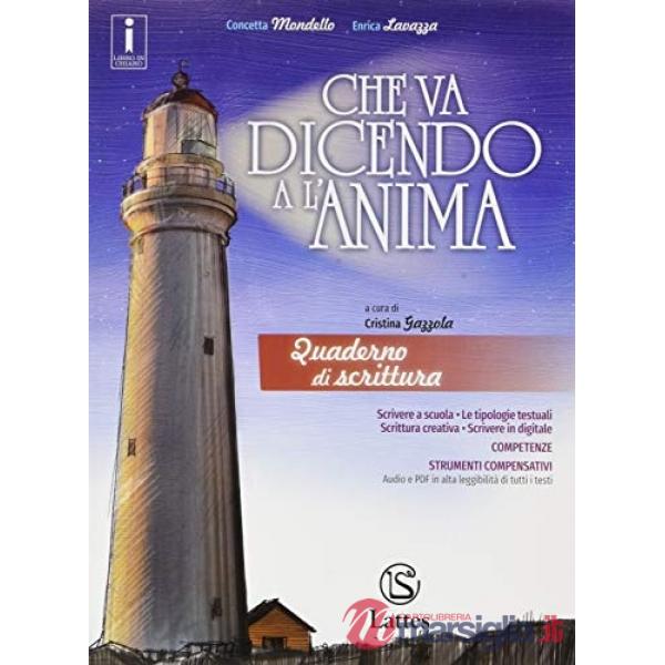 CHE VA DICENDO A L'ANIMA - QUADERNO DI SCRITTURA